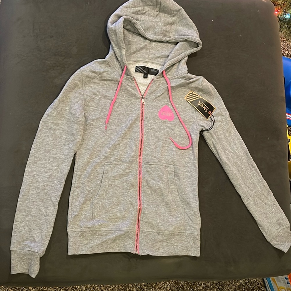 NWT Vans Lovely Zip Hoodie